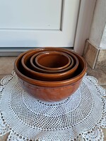 Ceramic bowl bowls scone brown