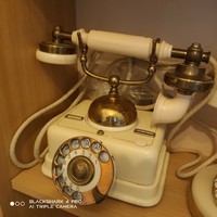 Vintage tárcsás telefon