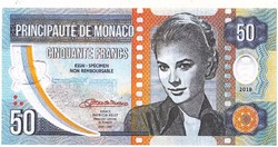 Monaco 50 frank fantázia pénz 1918