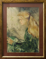 Bánrévy Magda - Női portré (1955)