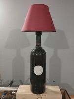 Sauska winery double magnum (3 liter) bottle lamp