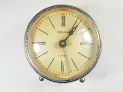 Retro old clock alarm clock sevan brand ussr soviet-russian