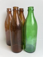 6 db Régi - Retro sörös - boros üvegek