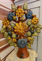 LISA LARSON ÉLETFA ,EGYEDÜLIEN RITKA SZÉP, KERÁMIA! 50CM!
