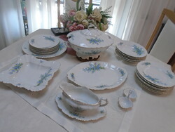 Szépséges antik bonbormintás porcelán tálaló