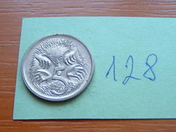 AUSZTRÁLIA 5 CENT 1995 Rövidcsőrű hangyászsün  128.