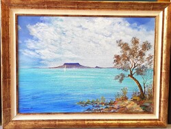 Balatoni fények 50x70cm
