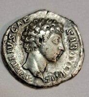 MARCUS AURELIUS & HONOS Denar 145 COS II Római Birodalom