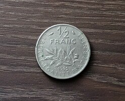 1/2 Franc, France 1965