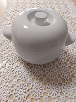Alföldi saturnus, white porcelain soup bowl
