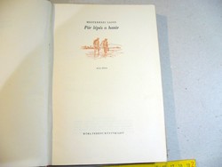 MESTERHÁZI LAJOS - PÁR LÉPÉS A HATÁR -REGÉNY,KÖNYV RÉGI 1958