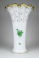 1M781 huge Herend porcelain vase with Appony pattern 36.5 Cm