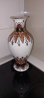 Hollóházi egyedi ritka festésű váza