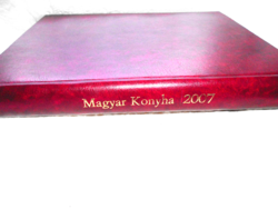 Gasztronómiai gyűjtemény felszámolásából 2007 évi Magyar Konyha együtt könyvbe kötve