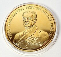 I'm selling everything today! :) 1993 gilded Horty commemorative medal