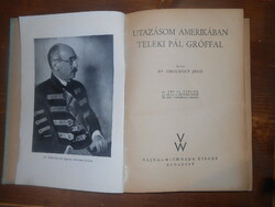 Dr. Jenő Cholnoky: my trip to America with Count Pál Teleki