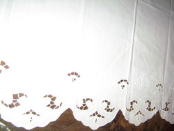 Beautiful special embroidered Madeira stained glass curtain