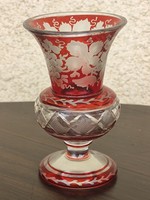 Biedermeier glass cup