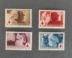 1944. Vöröskereszt III. ** postatiszta sor