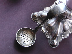 Silver-plated filter spoon