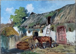 György Németh: farm yard