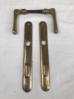 Brass handle with cylinder