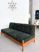 Vintage Danish teak sofa den blaa fabrik 1960|