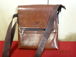 Giorgio armani original men's leather shoulder bag. Jokai.