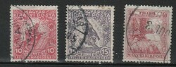 Stamped Hungarian 0720 sec 233-235