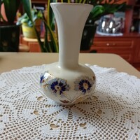 Zsolnay búzavirágos váza, hibátlan