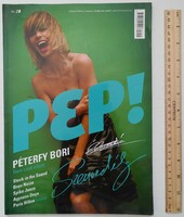 Pep magazin 2008/28 Péterfy Bori Stuck In The Sound Boys Noize Spike Jonze Agyness D Paris Hilton