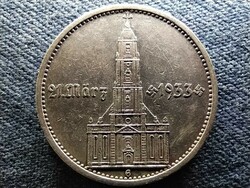 Germany 1st anniversary of Nazi rule - Potsdam church silver 5 marks 1934 g (id69802)