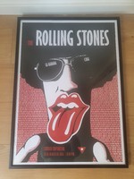 The Rolling Stones-Live in Cuba-Havana-2016-os Eredeti Plakát! Nincs Minimálár!