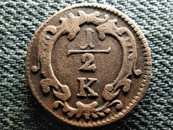 Austrian. Francis (1745-1765) 1/2 penny 1760 (id48275)