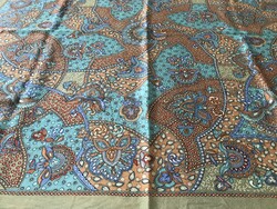 Vintage Fisba Stoffels selyemkendő, 65 x 64 cm
