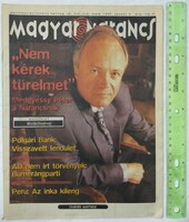 Hungarian orange magazine 1997/1+2 medgyessy rutger hauer rita mitsuuko tricky early joy peru