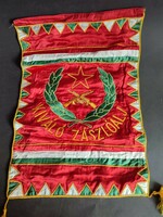 Excellent Battalion Embroidered Communist Flag - ep