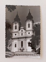 Régi képeslap fotó levelezőlap Tihany Apátsági templom