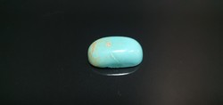 Mexican turquoise 2.16 Grams. Rough sanding. With certification.