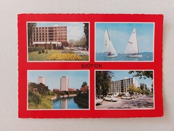 Retro postcard 1982 Siofok