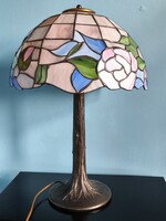 Huge tiffany style table lamp