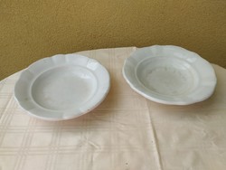 Porcelán  mély  tányér 2 db eladó!