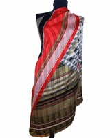 Vintage women's shawl 88x88 cm. (4208)