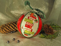 Handmade Christmas giant ball decoration