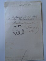 Za451.134 Old document - Csorvás - Maria Greksza 1920 - Csorvás First Savings Bank