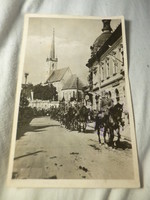 Postcard liberation of Transylvania with the return of the great castle of Cluj