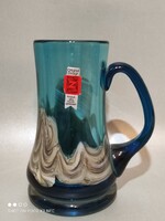 Schott zwiesel thick-walled glass jug with a handle in a rare color