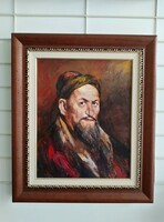 Alim Adilov festmény Kereskedő