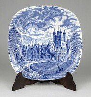 1N167 Wedgwood English Porcelain Decorative Plate with Balmoral Castle 13 cm