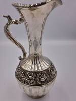 Silver-plated jug